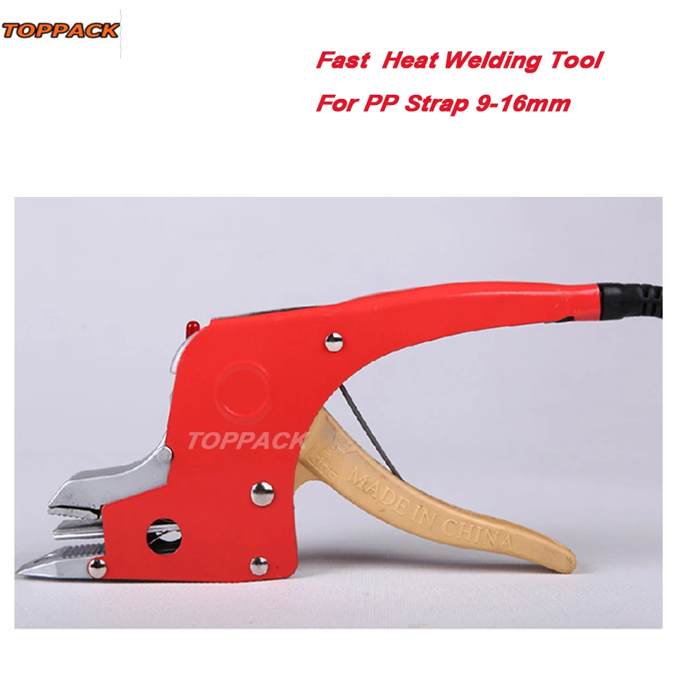 Details about   Manual Strapping Tool Electric Heating Welding Strapping Machine Packing Pliers