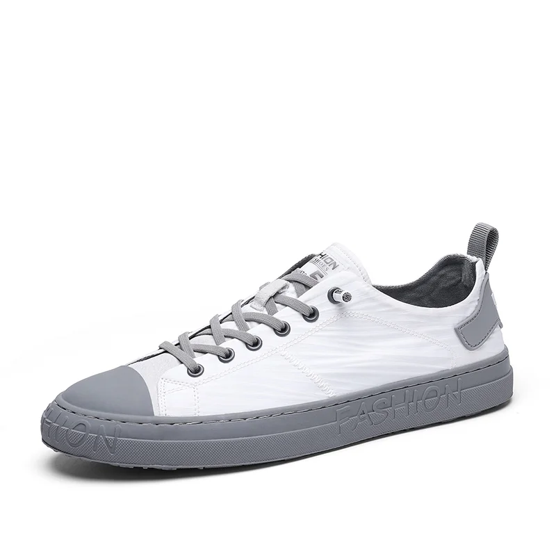 Korean version Summer Men Canvas Shoes Fashion simple Lace-up Casual Flats Breathable Shoe | Обувь