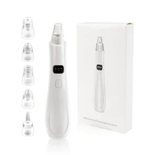 

Blackhead Remover Pore Vacuum Cleaner Pimple Whitehead Acne Removal Extractor Suction Power and Beauty Skin Care Device