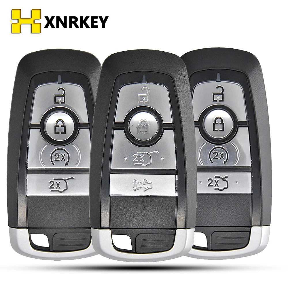 XNRKEY Remote Control Key for Ford Edge Fusion Expedition Explorer Mustang M3N-A2C93142600 HC3T-15K601-DB 315/433.92/868/902MHZ car remote key for ford fusion explorer edge mustang 2013 2017 fsk902 m3n a2c31243300 id49 promixity smart card