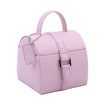 

European-Style Double-Layer Jewelry Storage Box Simple Large-Capacity Earrings Earrings Ring Necklace Box