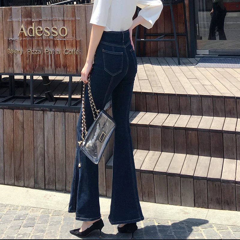 plus size flare trousers