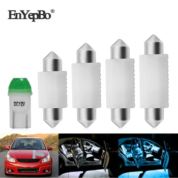 

9pcs White Car Lamp LED Light Bulbs Interior Package Kit For 2007-2014 Suzuki SX4 WK Map Dome Trunk License Plate Light