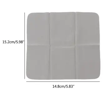 

2020 New Tech Nano Anti Fog Wipe Treatment Reusable Cloth for Glasses Swim Bicyle Goggles