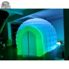 LED Lights Inflatable Igloo Tent, Inflatable Dome Party Tent For Sale 5