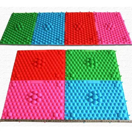 1 шт. массажер коврик для ног Рефлексология шиацу Массажный Коврик для ванны коврики для ванной TPE