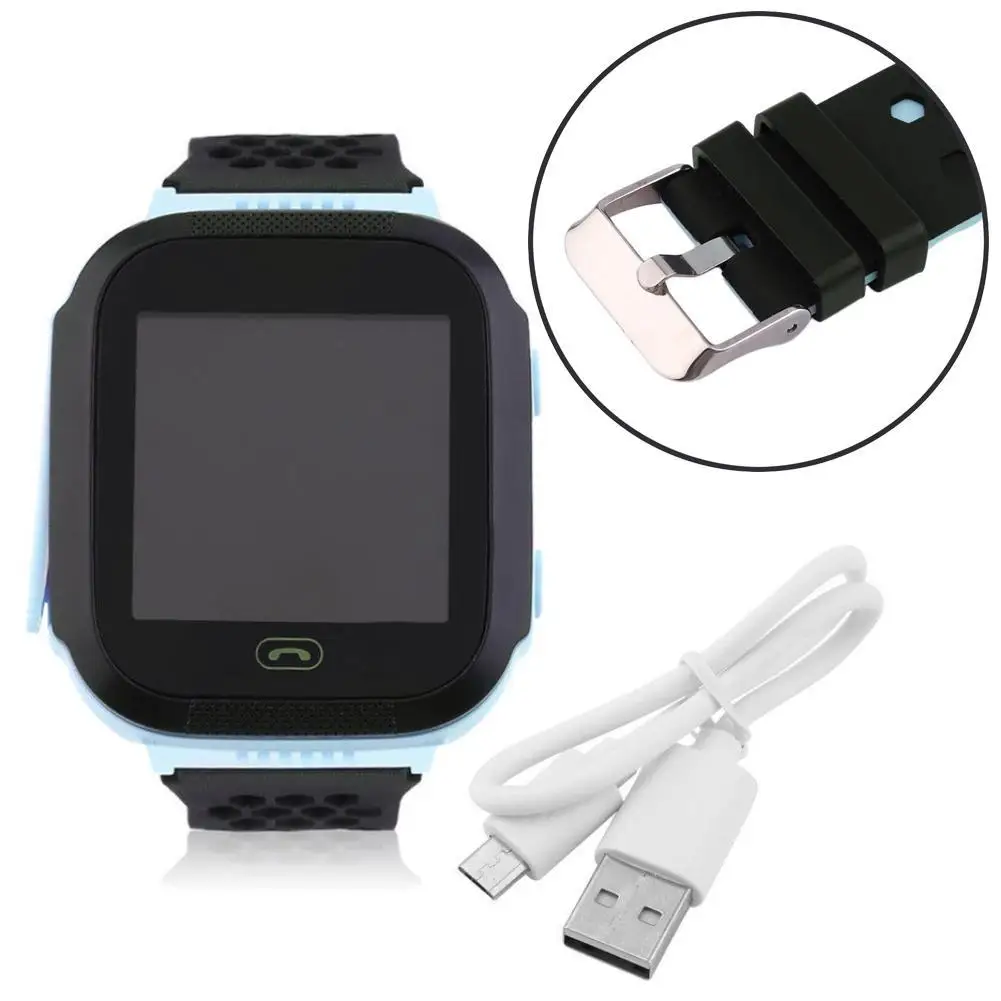 Смарт-часы Q90 Детские умные часы с GPS Wi-Fi сенсорным экраном кнопкой SOS