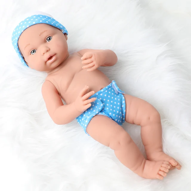  US $23.39  40CM lifelike bebe reborn Doll full body soft silicone waterproof Boneca 16 inch Realistic newborn 