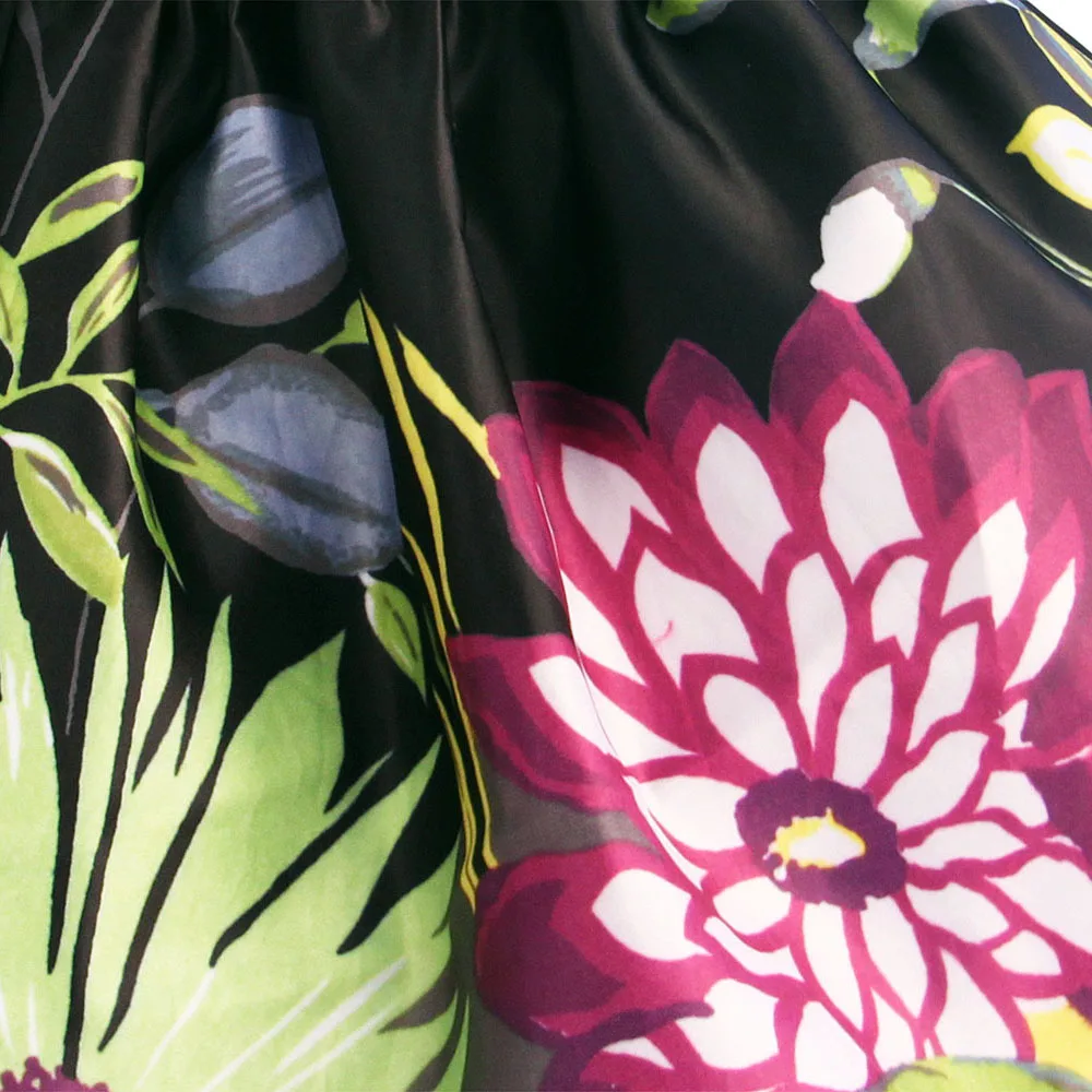 Hetiso Kiddie/праздничное платье с цветочным рисунком для девочек весенние Повседневные детские платья с короткими рукавами для девочек, одежда vestidos От 4 до 9 лет