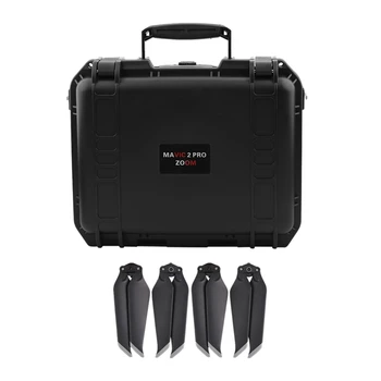 

Propeller + Waterproof Storage Box Travel Portable Carrying Case Compatible for Dji Mavic 2 Pro/Dji Mavic 2 Zoom Drone