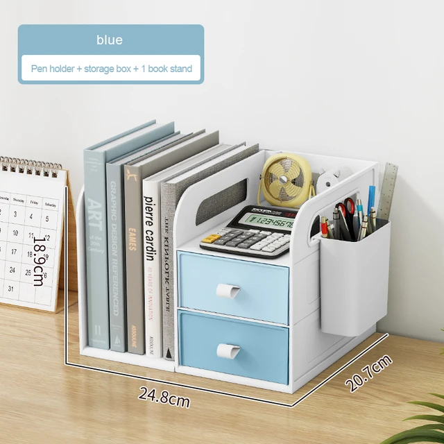 blue 1 book stand