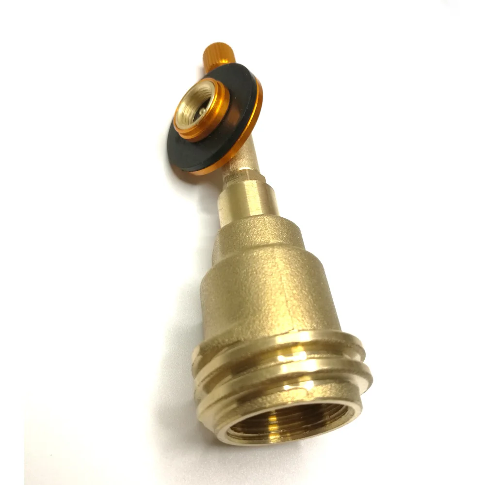 Адаптер соединитель для резервуара с пропаном медным газом кемпинга