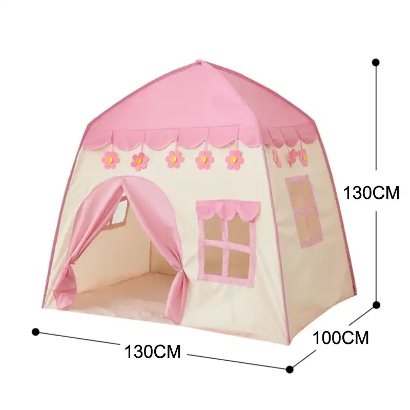 Lexytrad Es Estink Spielzelt 55 X 53 Zoll Fur Kinder Von 6 Monaten Bis 10 Jahren Schloss Prinzessin Zelt Rosa Hauschen Prinzessin Haus Und Schloss Fur Kinder Mit Tasche Spielzelte Sport Outdoor
