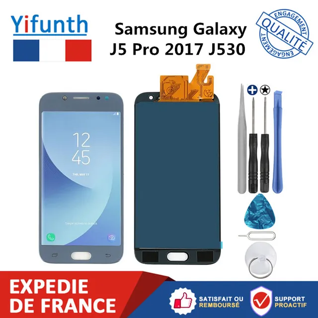 Super Amoled For Samsung J5 Pro J530 J530f J530h Screen New Lcd Display Digitizer Touch Glass And Tools For Reparing Mobile Phone Lcd Screens Aliexpress