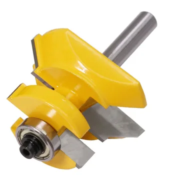 

Parts Router Bits 8mm Shank V Groove Matched Tongue Sleeve Woodworking