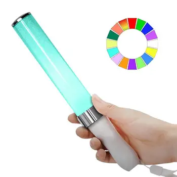 

LED Light Stick Multi-color Sticks 15 Colors Changing Foam Baton Glow Stick Exotic Highlights Flashing Bar For Party Festivals
