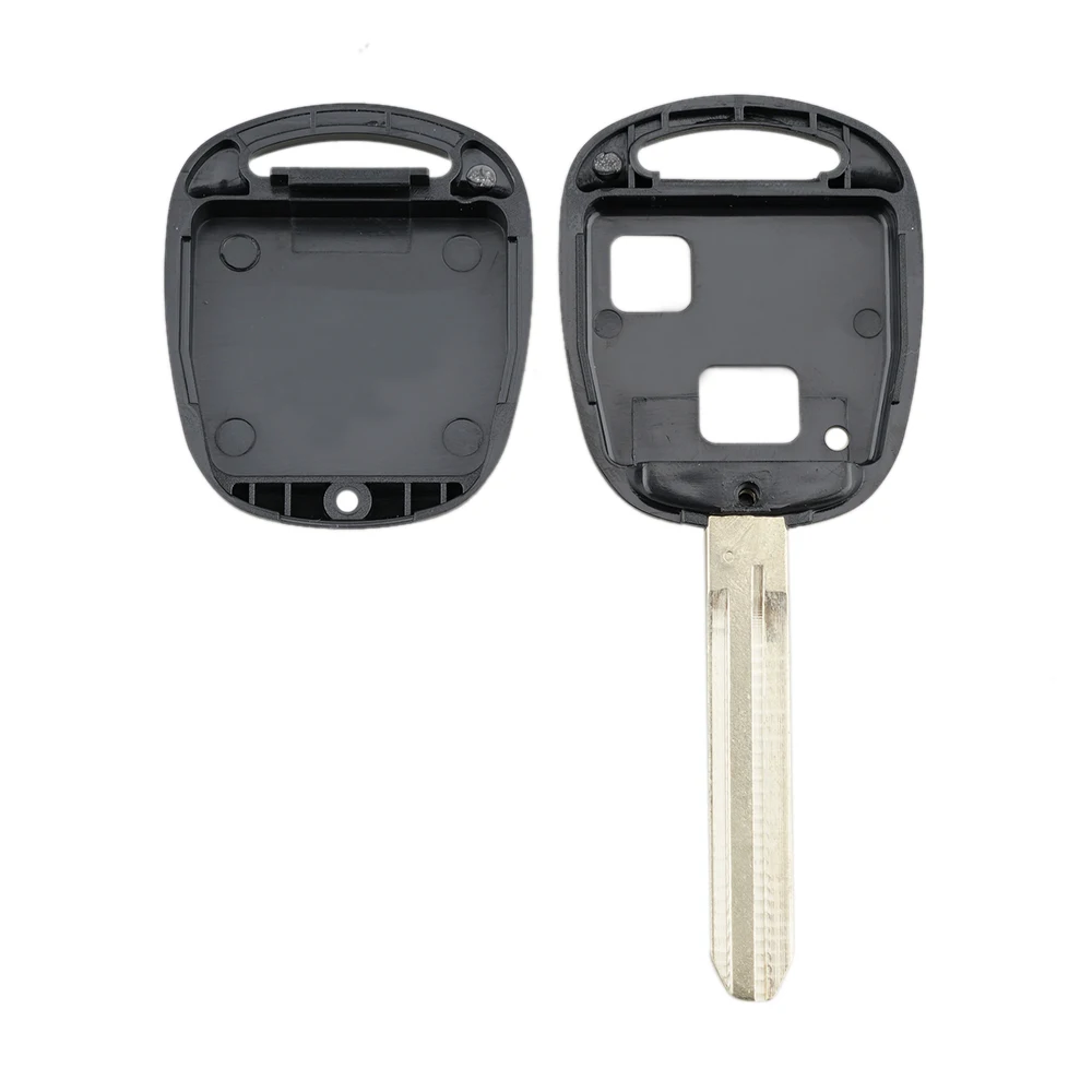 Enhanced Car Key Case with 2 Buttons and TOY43 Blade Plus Micro Switches