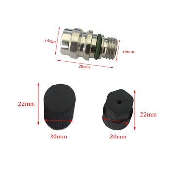 

R134a Valve Core Conditioning Disassembly Kit Replacement Parts Universal