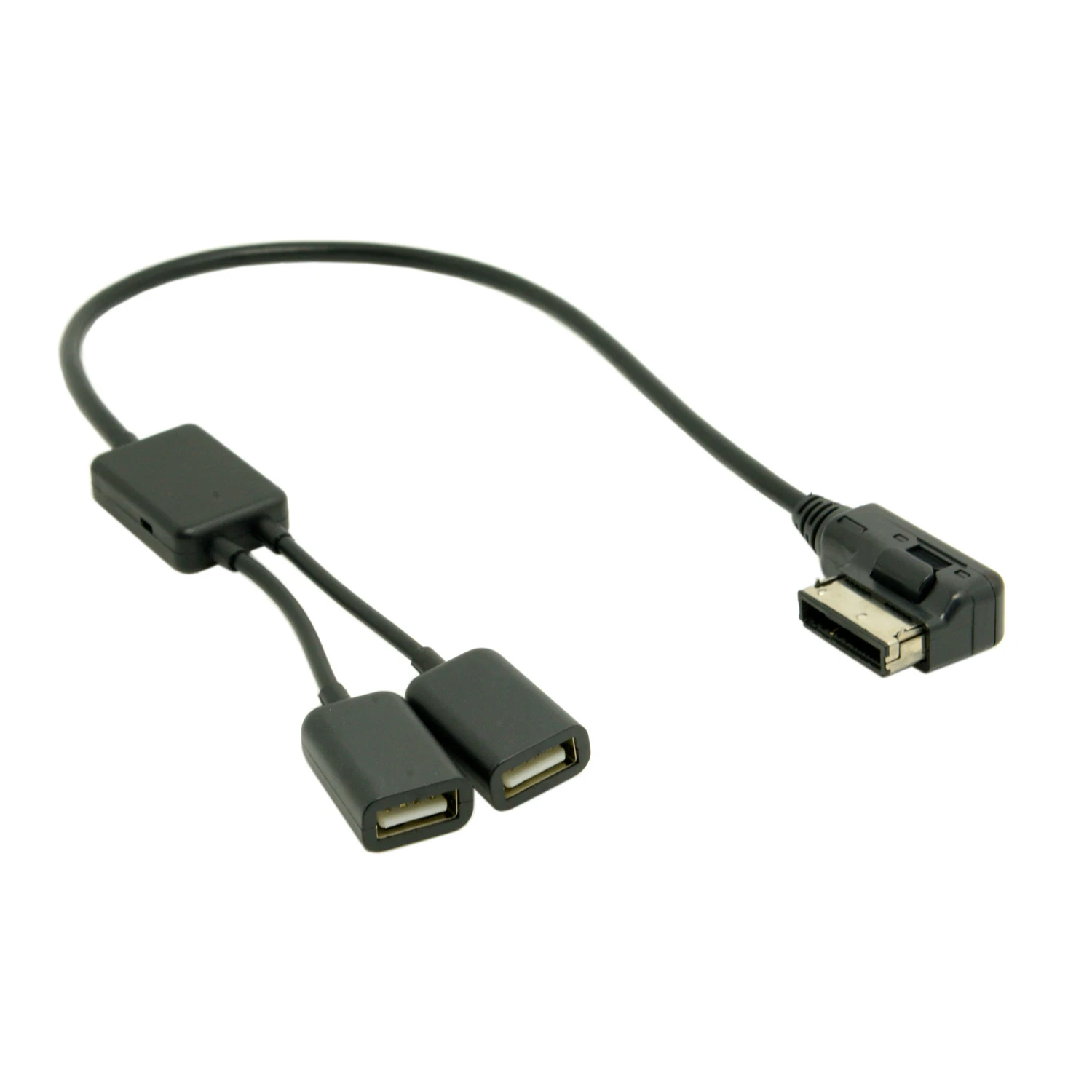 CY медиа в AMI MDI двойной usb порты AUX флэш-накопитель Кабель-адаптер для автомобиля VW AUDI A4 A6 Q5 Q7
