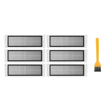 

6 Suitable for Xiaomi Mijia Roborock S50 S51 S55 Robot Accessories Dust Box Filter Washable HEPA Filter