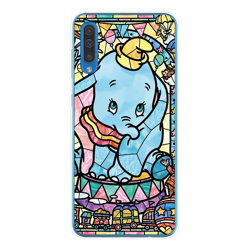 TPU Disneys чехол для samsung Galaxy A7 A750 A6 A8 плюс A9 A10 A30 A50 A70 A80 изображением русалки, купальный костюм с изображением Минни Маус стежка tpu Защитный чехол - Цвет: TPU