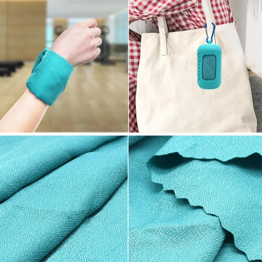 Portable Microfiber Fast Dry Gym Cycling Beach Sports Cooling Shower Bath Towel