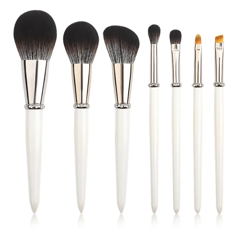 

7pcs Diamond Makeup Brush Set Eye Brush Beauty Tools Fan Powder Eyeshadow Contour Beauty Cosmetic Colorful For Make Up Tool HOT