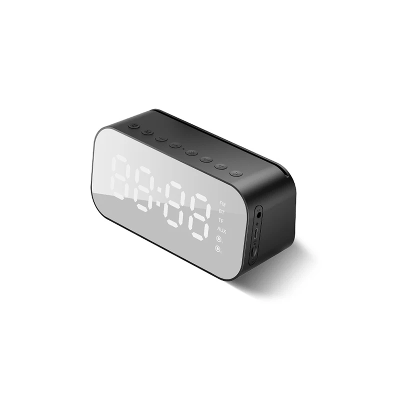 Портативный Bluetooth 5,0 динамик супер бас беспроводной стерео динамик s поддержка TF AUX зеркало будильник компьютерный светодиодный дисплей