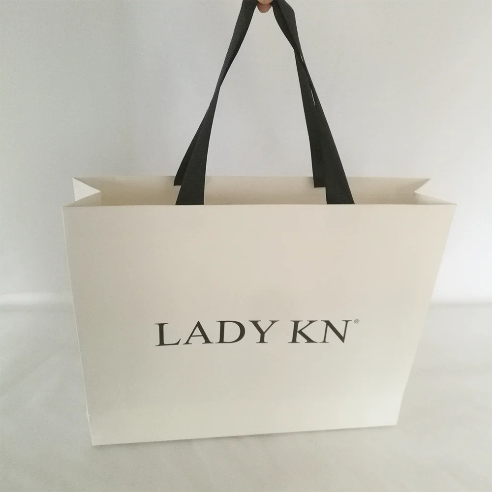 Манхэттен евро шоппер персонализированные бумажные пакеты с лентами ручки