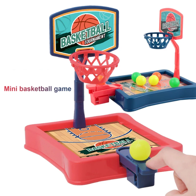 Children's Puzzle Mini Board Game Finger Ejection Basketball Machine Parent Child Interactive Desktop Game