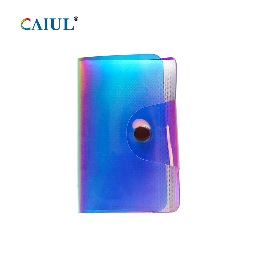 

CAIUL 3 Inch Photo Album Transparent Magic Color Album Laser Card Holder For Fujifilm Instax Mini 9/8+/8/7/25/26 /50/90/70/Kitty