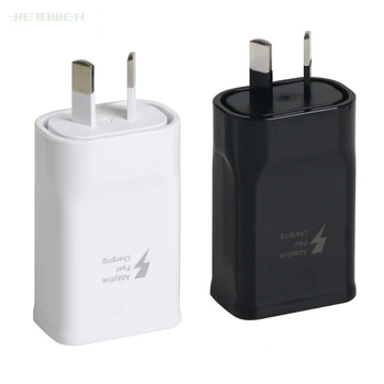 

50pcs/lot AU Plug USB Wall Travel Fast Charger Adapter Phone for IPhone 8 7 6 for Samsung Galaxy S7 6 Note4 5