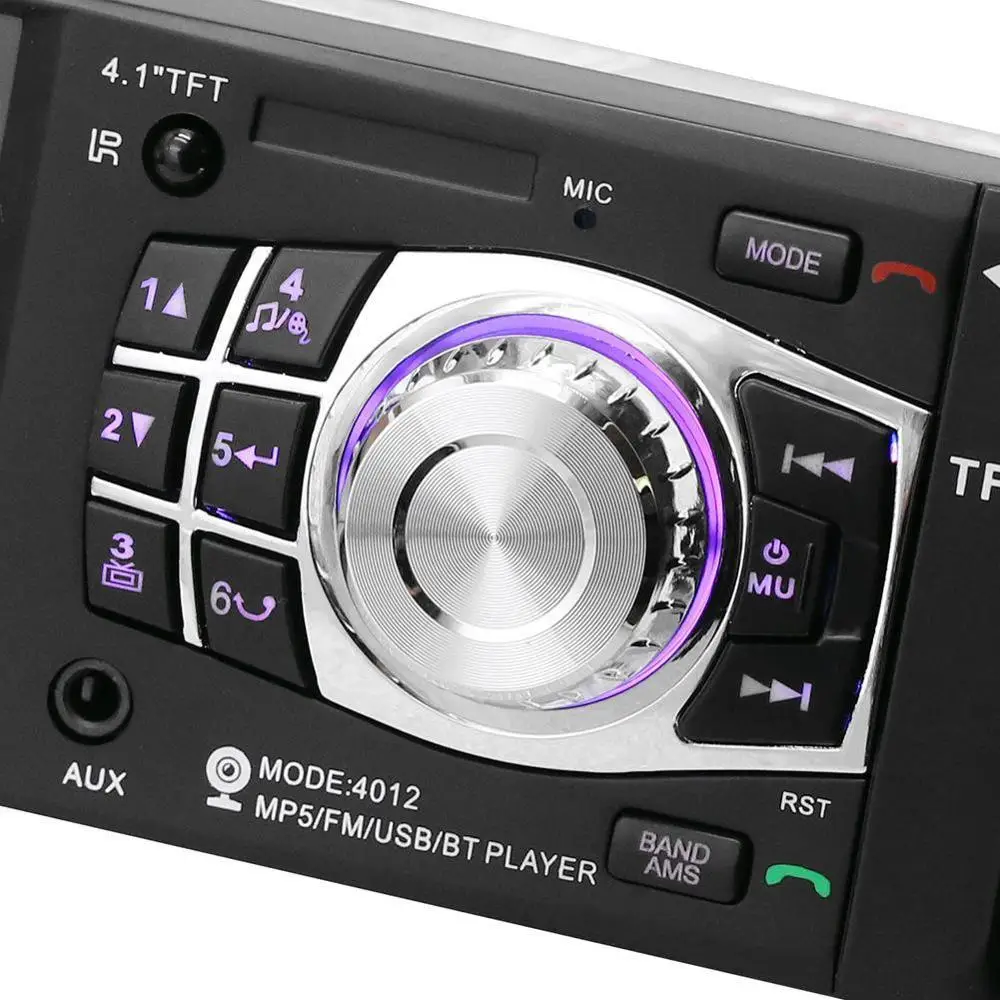 Высокое качество 4," Авторадио 4022D 1Din автомобильное радио Bluetooth Авто радио аудио стерео MP5 Автомобильный плеер USB AUX FM с пультом дистанционного управления