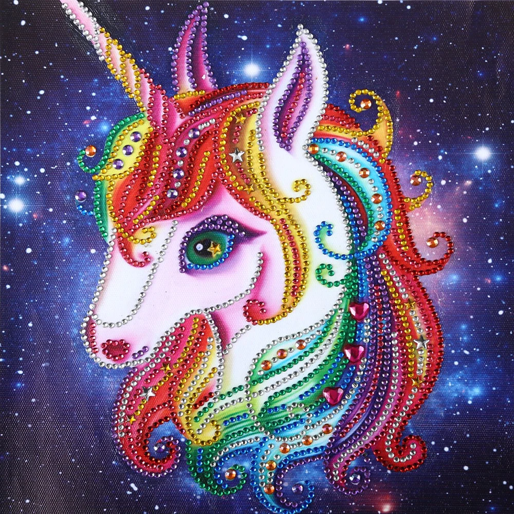 Diamond for Kids Diamond Painting Kits for Children Unicorn Piant with