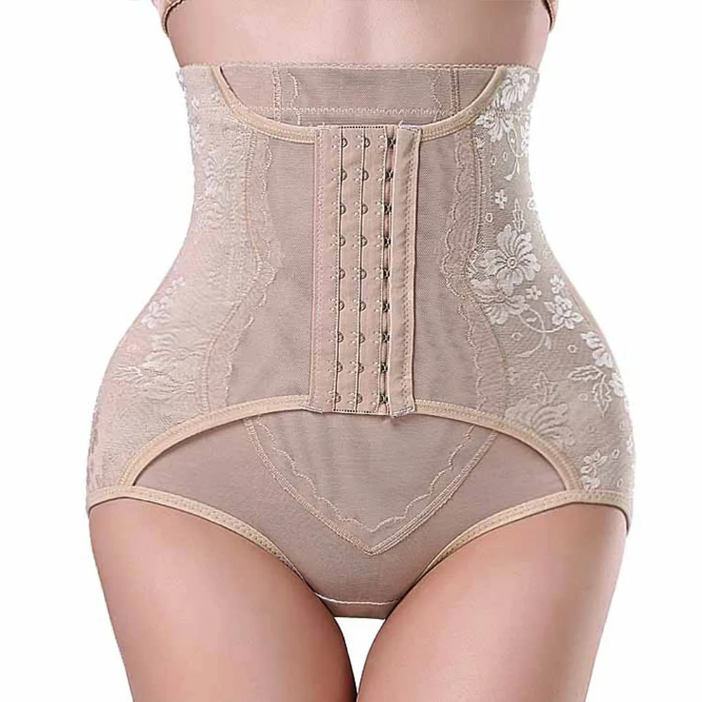 Beige Ephex пикантные 2 цвета для придания формы телу дамы нижнее белье живот эластичный 5 Размеры пояс утягивающий Для женщин трусики с поясом послеродовой корсеты и бюстье - Цвет: Beige
