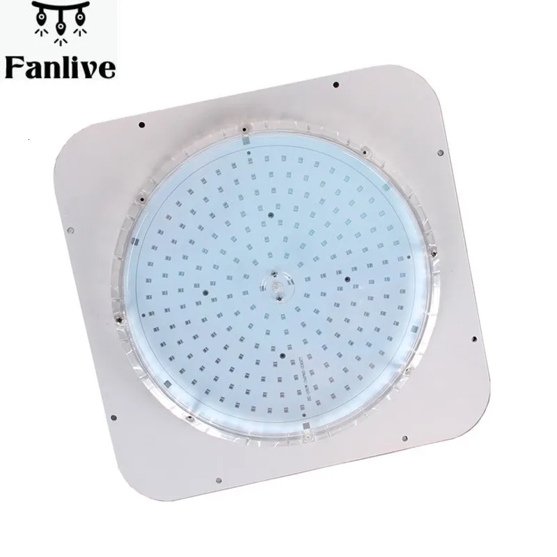 5pcs Square UFO new design LED Highbay Light Waterproof IP65 60W Super Brightness OSRAM LED Chip 100-110lm/W With LED Driver