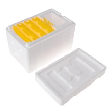 Пчела опыление коробка Пчеловодство чехол оборудование для дома в виде пчелиных сот инструменты садового урожая