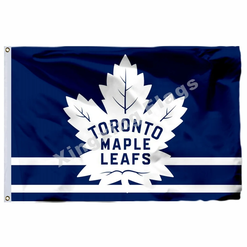 Toronto Maple Leafs флаг полиэстер баннер Toronto Maple Leafs Летающий Размер логотип - Цвет: 2017D1