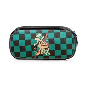 

Demon Slayer Kimetsuno Yaiba Anime Pencil Case Creative Large Capacity Open Zipper Pencil Bag School Stationery Cosmetic Case