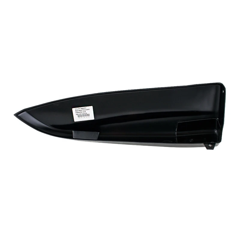 Клыки Broomer Design на задний бампер Mitsubishi Outlander 3 2012 2014 ABS пластик спойлер тюнинг