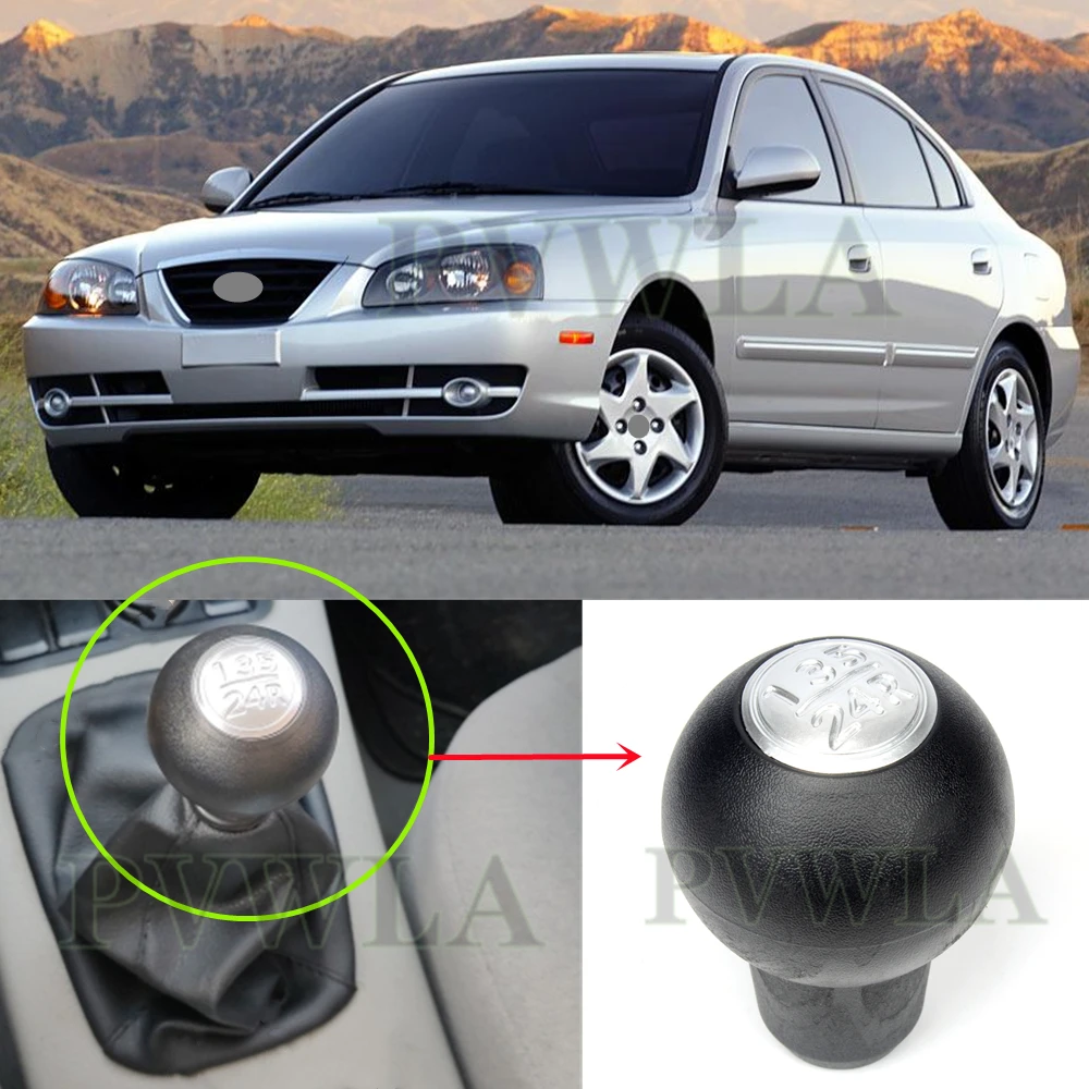 5 Speed Maunal Car Gear Stick Shift Knob for Hyundai Elantra Avante XD 2002 2003 2004 2005 2006 car gear shift knob