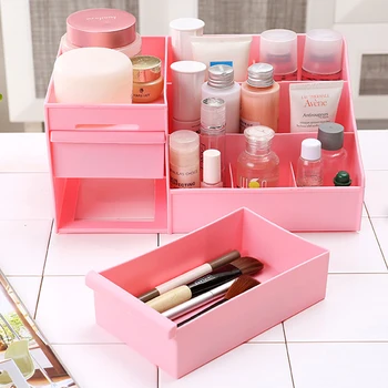 

Large Capacity Cosmetic Storage Box Makeup Drawer Container Organizer Jewelry Nail Polish Makeup Container Mobile Phone Sundries