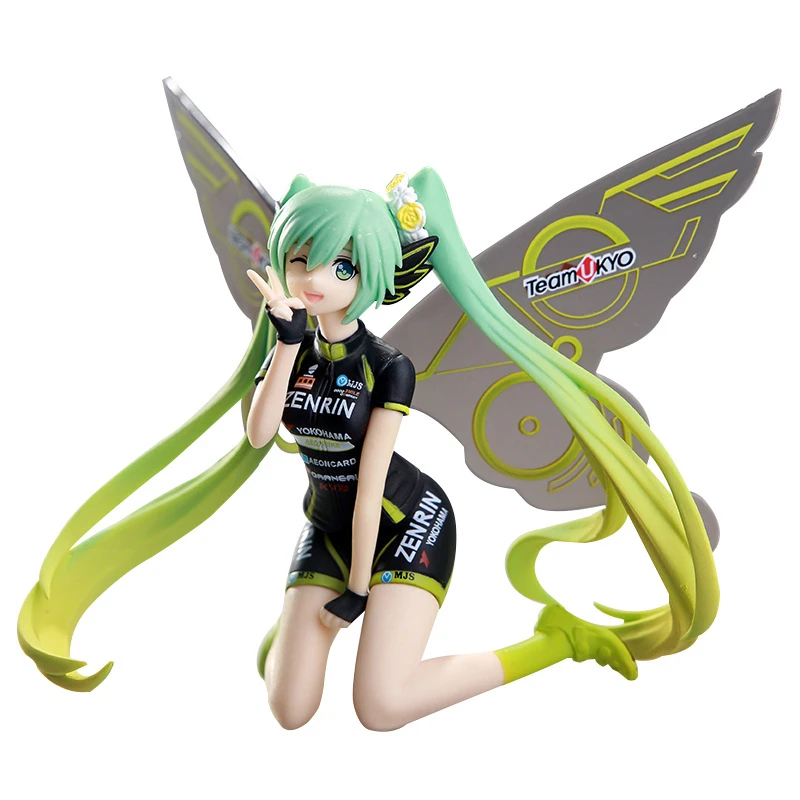 Anime Hatsune Miku Pink Sakura Ver PVC Statue Figure Speelgoed Girls Action Toys Model Collectible Children Kids | Игрушки и хобби