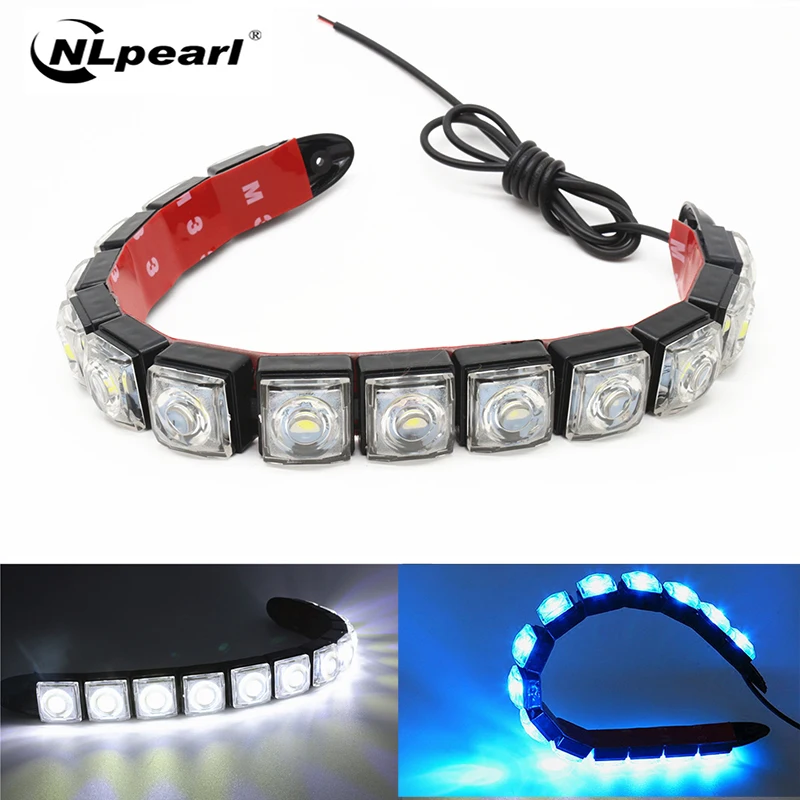Nlpearl 2 шт. автомобильный светильник сборки Led Габаритные огни s DRL Автомобильные