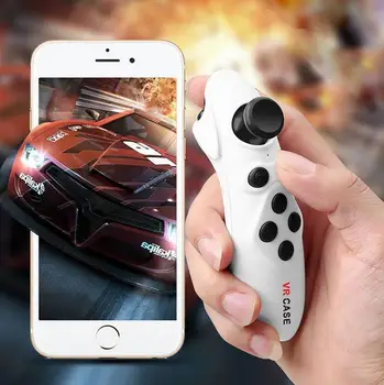 

2020 Mini Mobile Bluetooth Joystick Android Gamepad Controller Bluetooth Wireless VR glasses Remote Control for iPhone Tablet