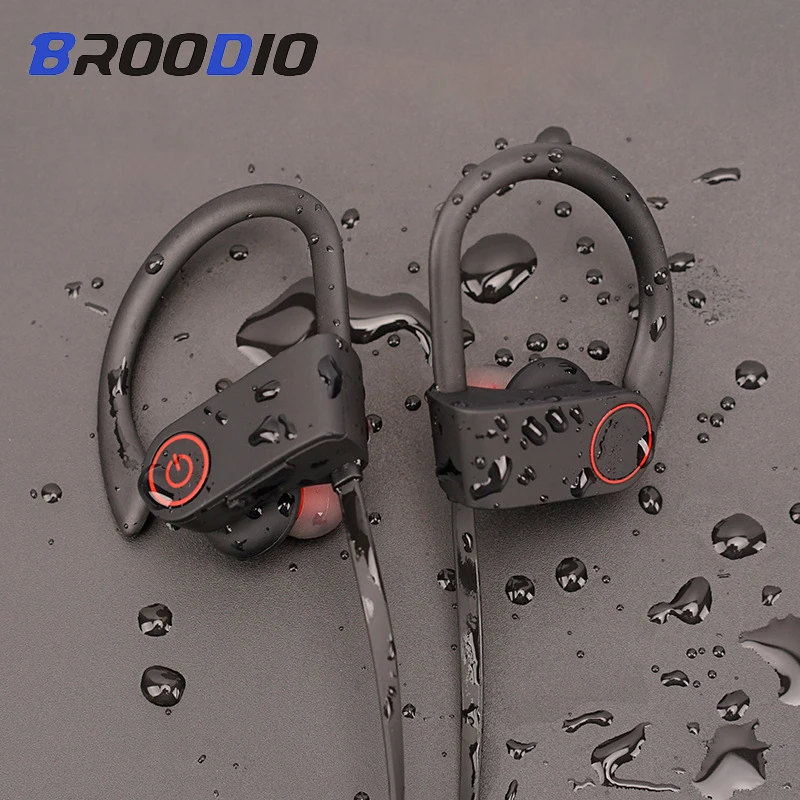 Sport Bluetooth Headphone Stereo Ear hook Wireless Earphones Waterproof Bluetooth 5 0 Headset With Microphone For iPhone Huawei