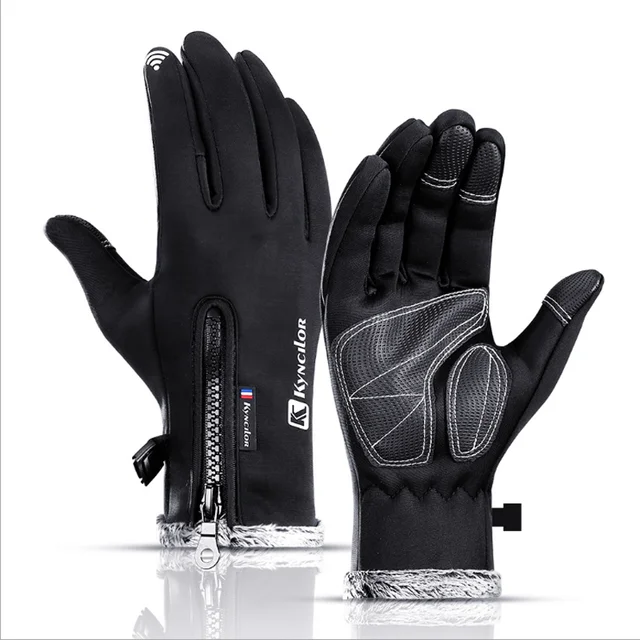 US $7.33 Full Finger Unisex Touchscreen GlovesThermal Warm Cycling Bicycle Ski Outdoor Camping Hiking Motorc
