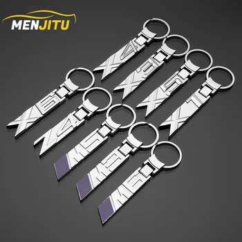 

High quality metal car keychain for bmw 1 3 5 6 7 8 X M3 M5 M6 X3 X5 X6 Z4 Tail model emblem key ring car accessories