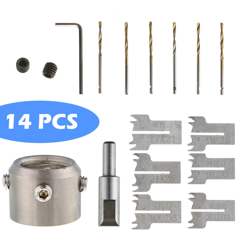 

16pcs Multifunction Wood Bead Maker Beads Drill Bit Wood Milling Cutter Router Kit Woodworking Tool Set