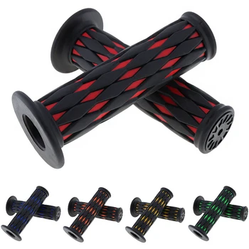 

1 Pair Soft TRP Motorcycle Handle Grips with Pattern and Antiskid Function Suitable for Motorcycle High Quality 2018